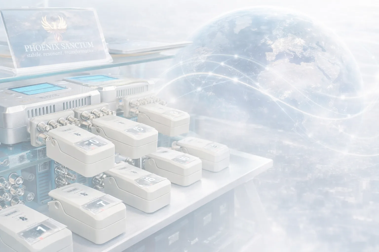 PHOENIX SANCTUM Remote equipment represented within a connected global context